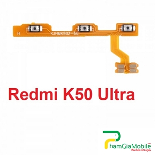 Dây Nút Nguồn On Off Âm Lượng Xiaomi Redmi K50 Ultra Power Button & Volume Button Flex Cable Dây Nút Nguồn On Off Âm Lượng Xiaomi Redmi K50 Ultra Power Button & Volume Button Flex Cable